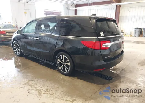 2018 Honda Odyssey Elite from USA, damaged, VIN 5FNRL6H98JB004045